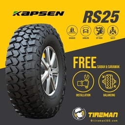 [LT210260] LLANTA LT265/65R17 10PR 120/117Q KAPSEN RS25 MT TL